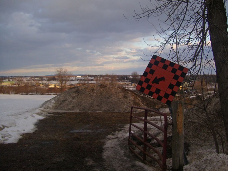 the end of Vankleek Hill